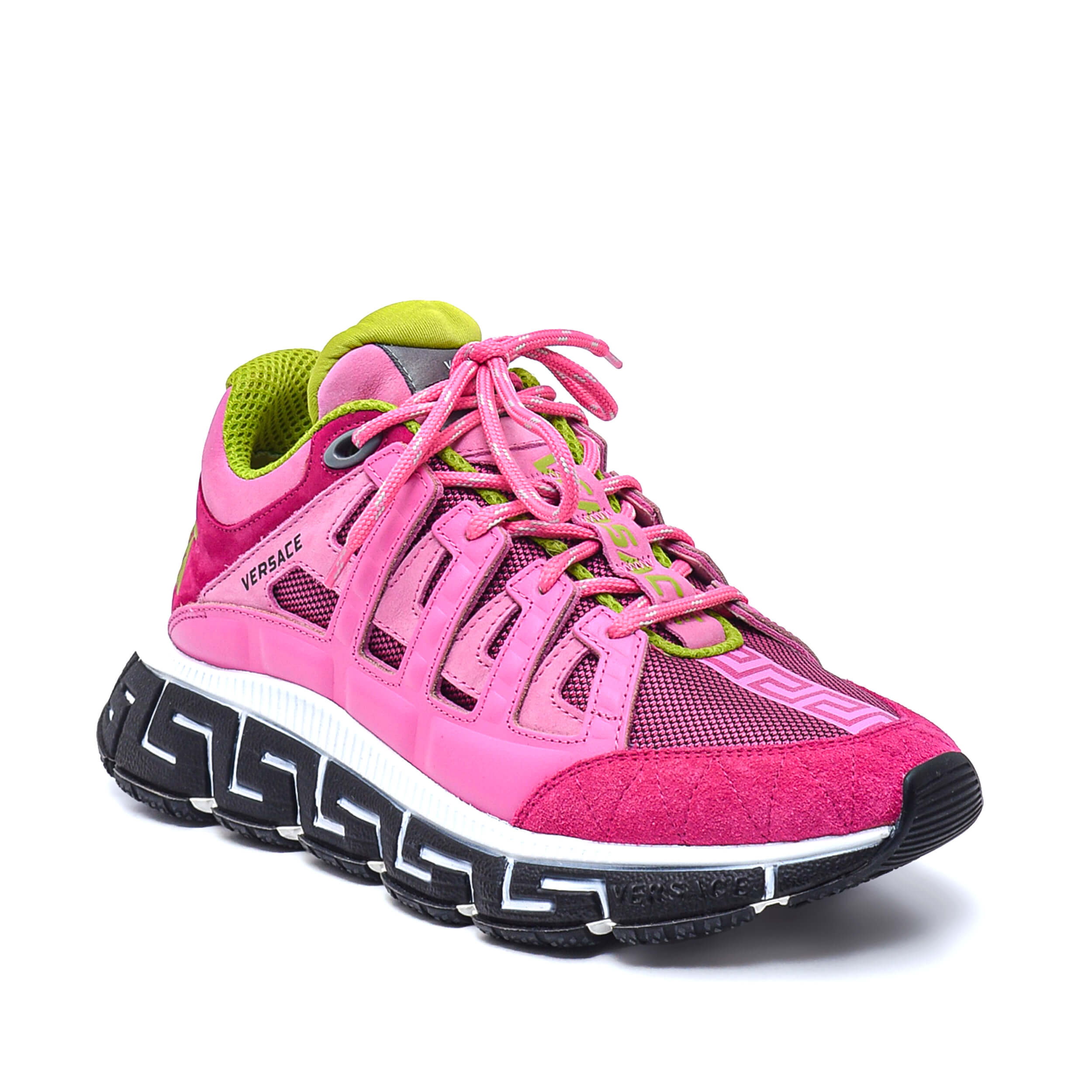 Versace - Pink Trigreca Trainers Sneakers / 39